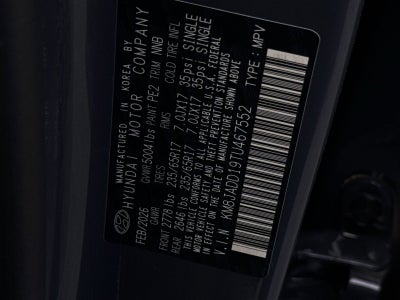 2026 Hyundai TUCSON HYBRID Blue SE