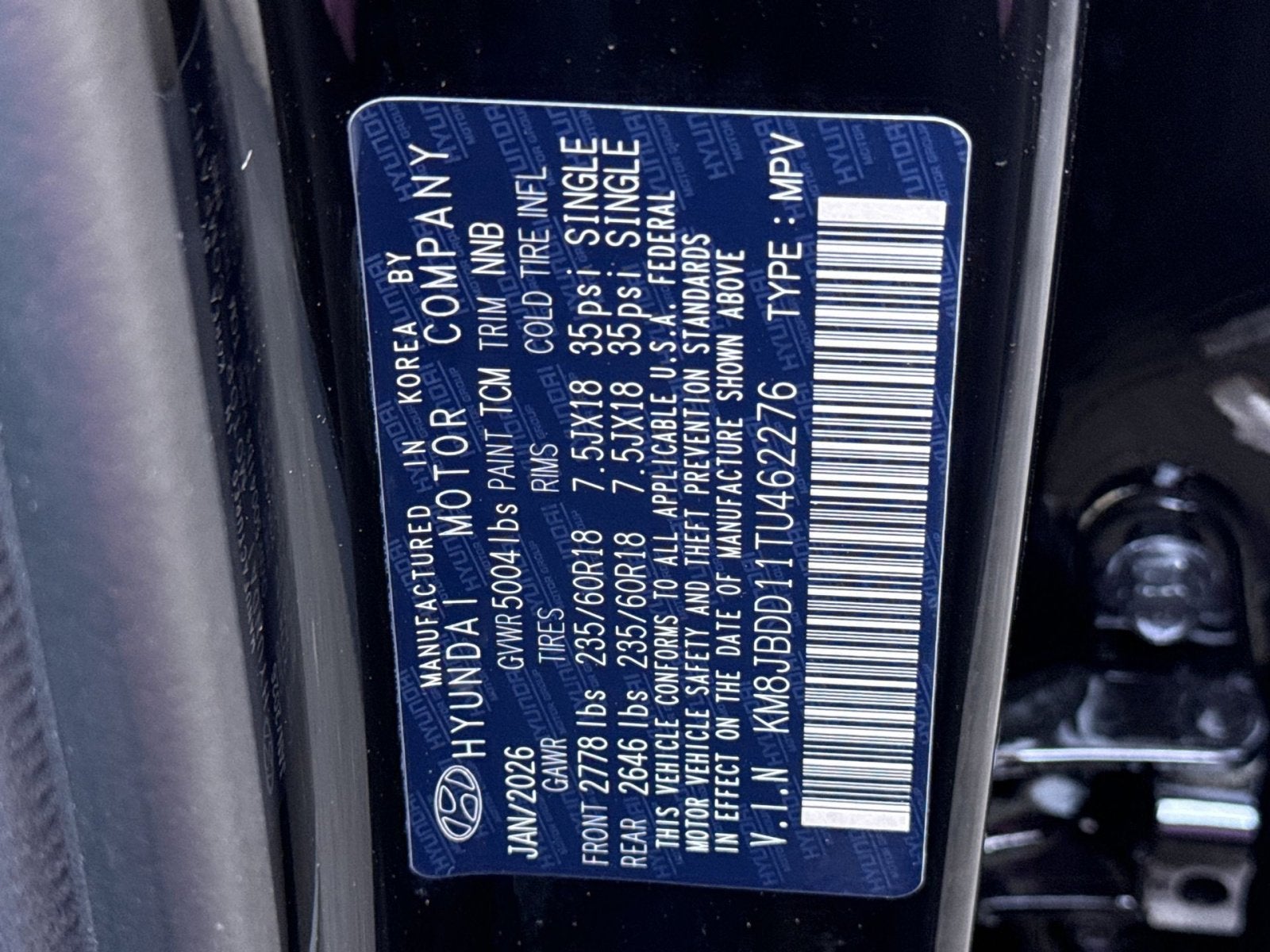 2026 Hyundai TUCSON HYBRID SEL