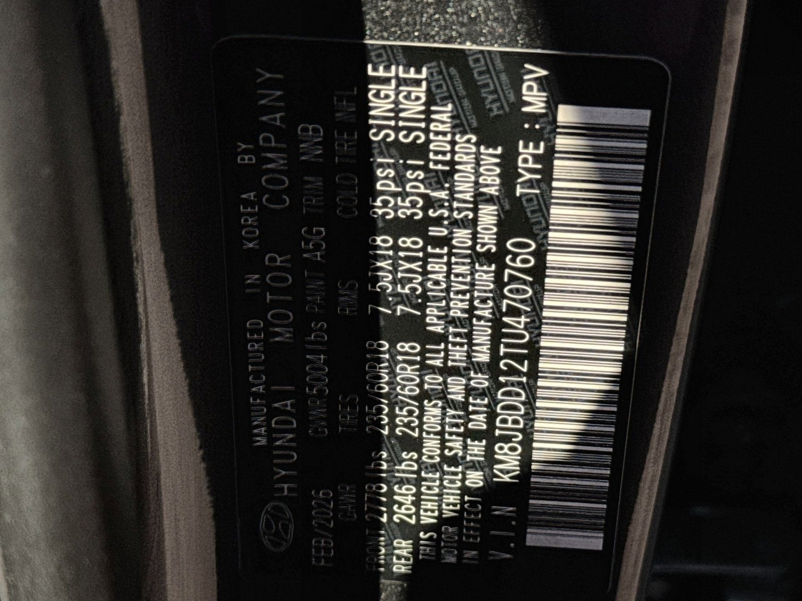 2026 Hyundai TUCSON HYBRID SEL