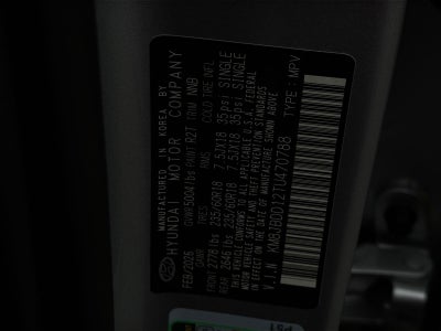 2026 Hyundai TUCSON HYBRID SEL