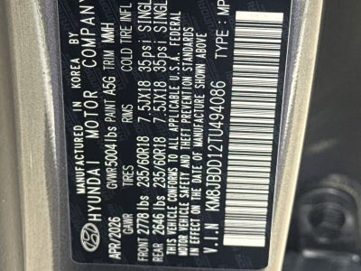 2026 Hyundai TUCSON HYBRID SEL