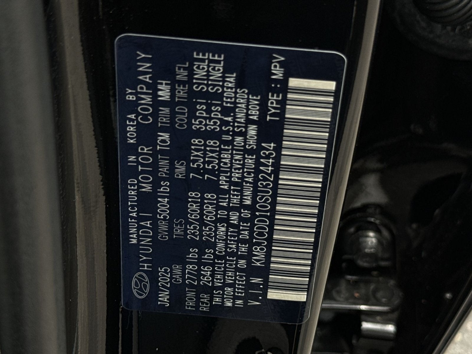 2025 Hyundai TUCSON HYBRID SEL Convenience