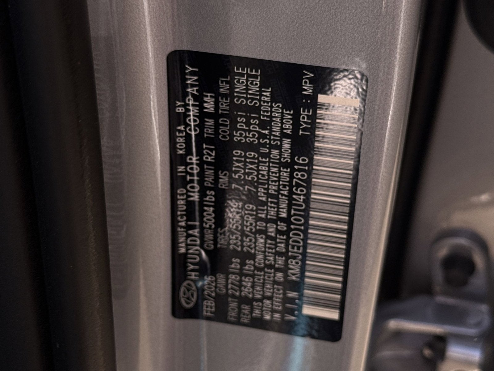 2026 Hyundai TUCSON HYBRID Limited