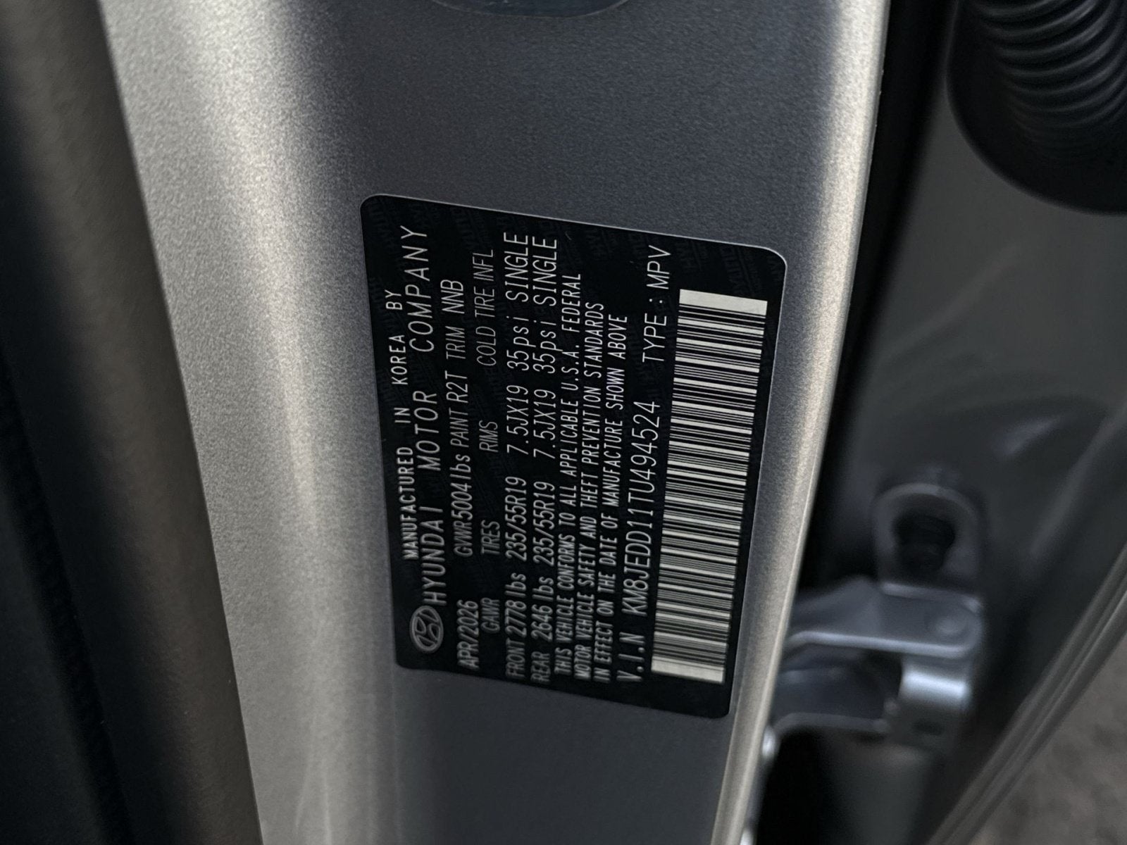 2026 Hyundai TUCSON HYBRID Limited