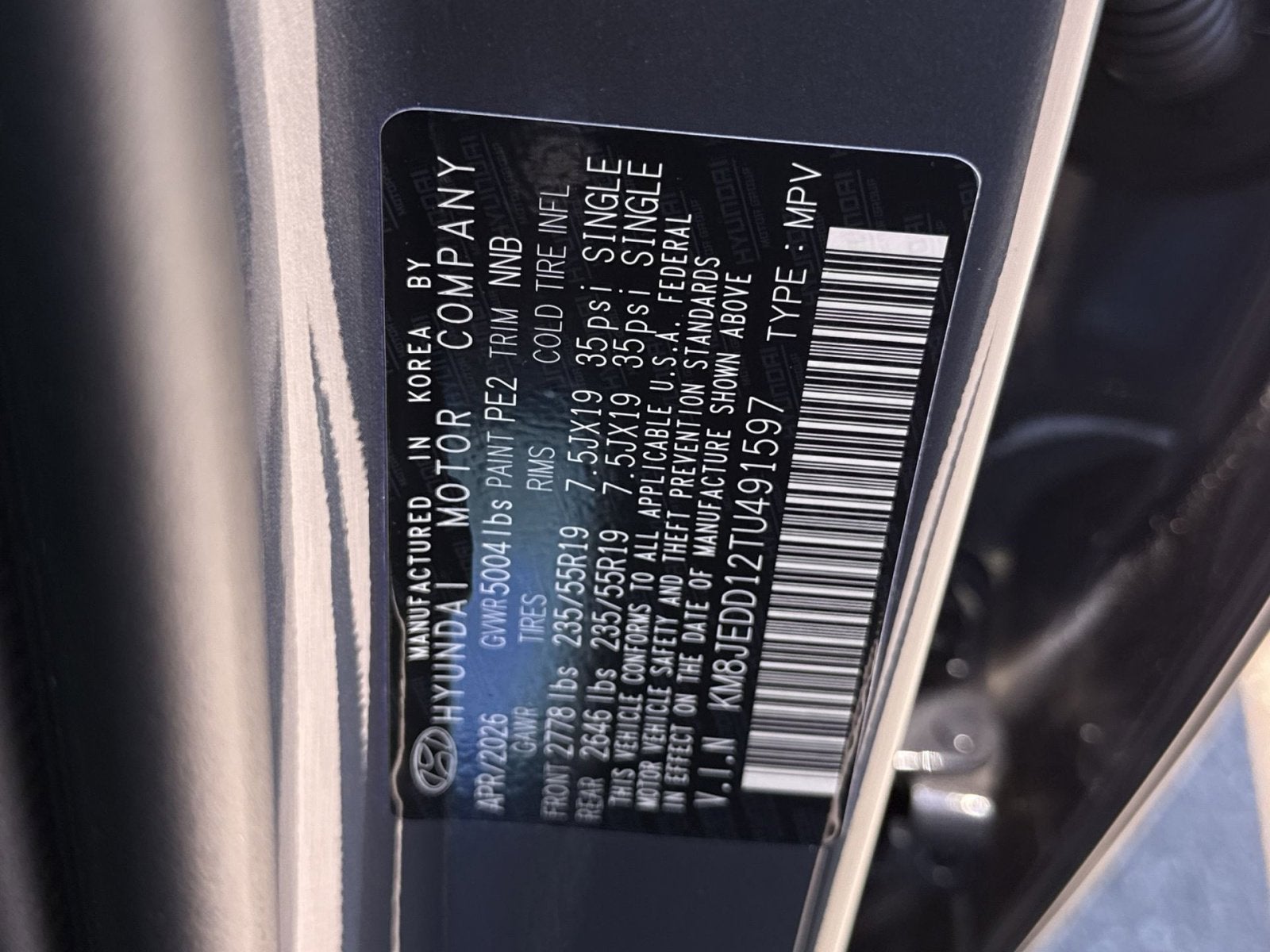 2026 Hyundai TUCSON HYBRID Limited
