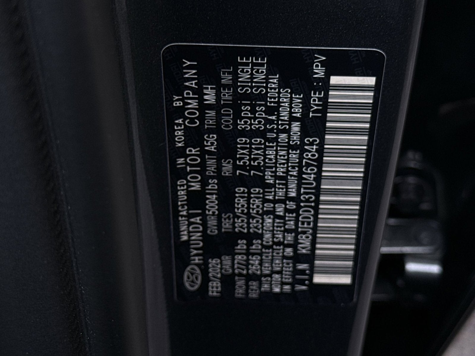 2026 Hyundai TUCSON HYBRID Limited