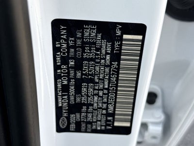 2026 Hyundai TUCSON HYBRID Limited