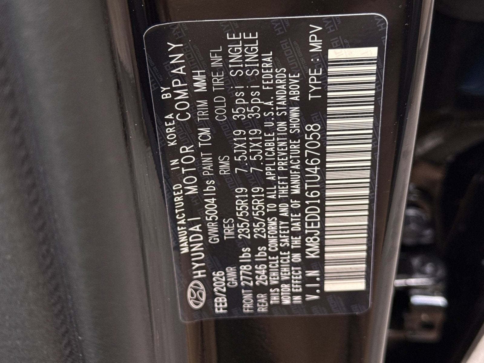 2026 Hyundai TUCSON HYBRID Limited