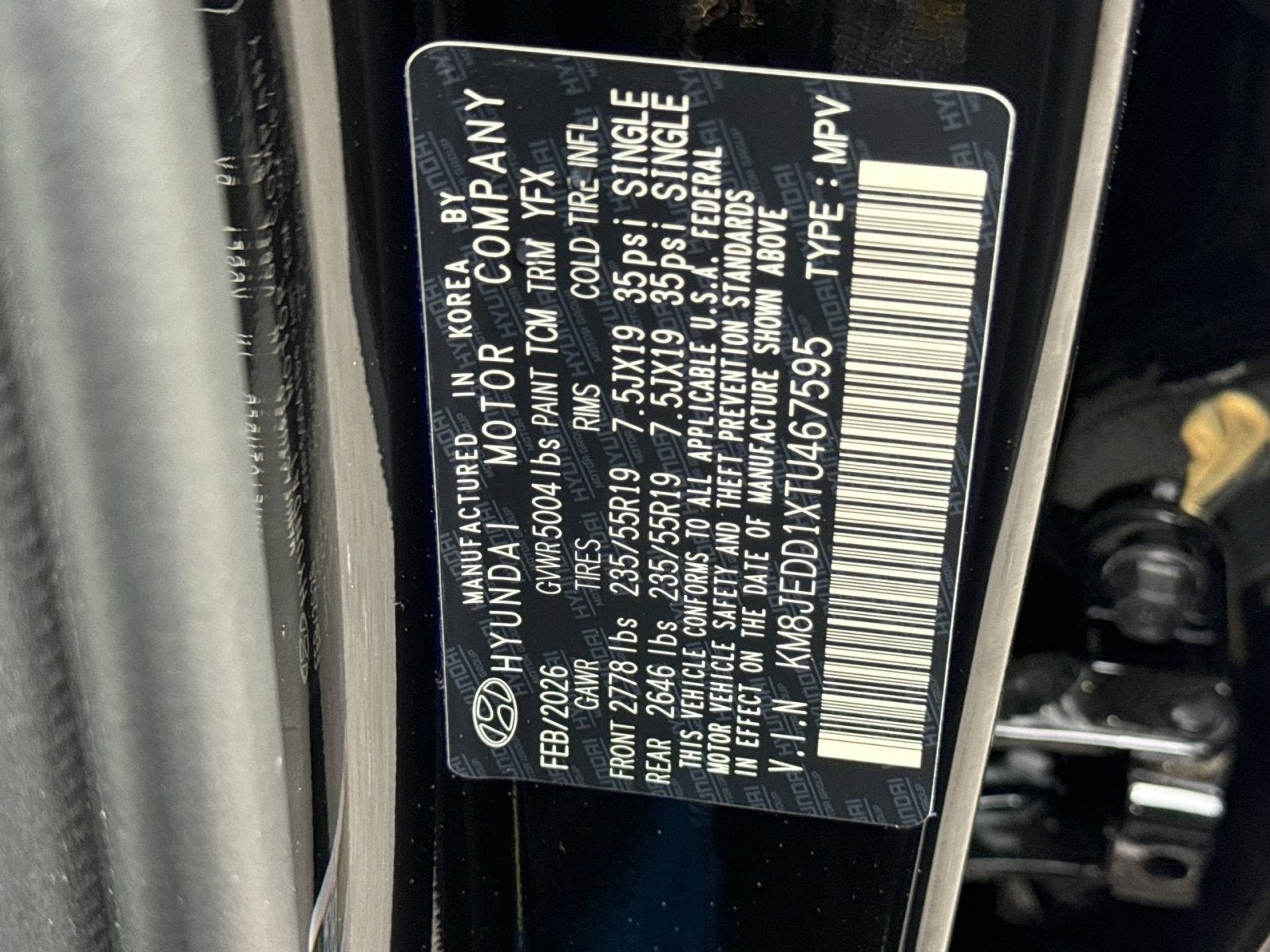 2026 Hyundai TUCSON HYBRID Limited