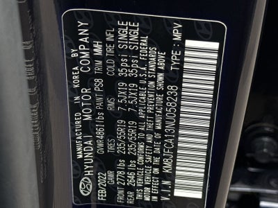 2022 Hyundai TUCSON HYBRID SEL Convenience