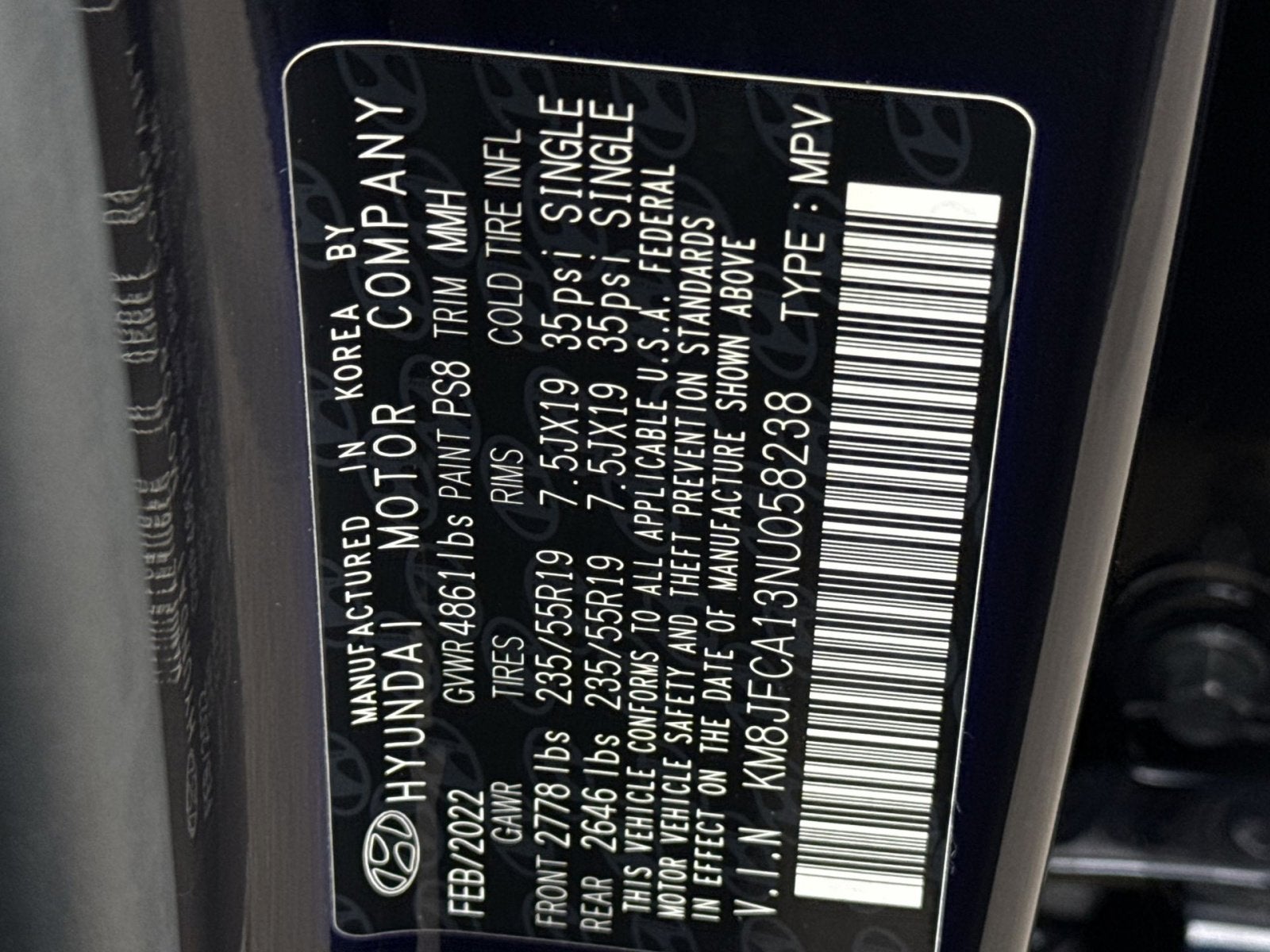 2022 Hyundai TUCSON HYBRID SEL Convenience