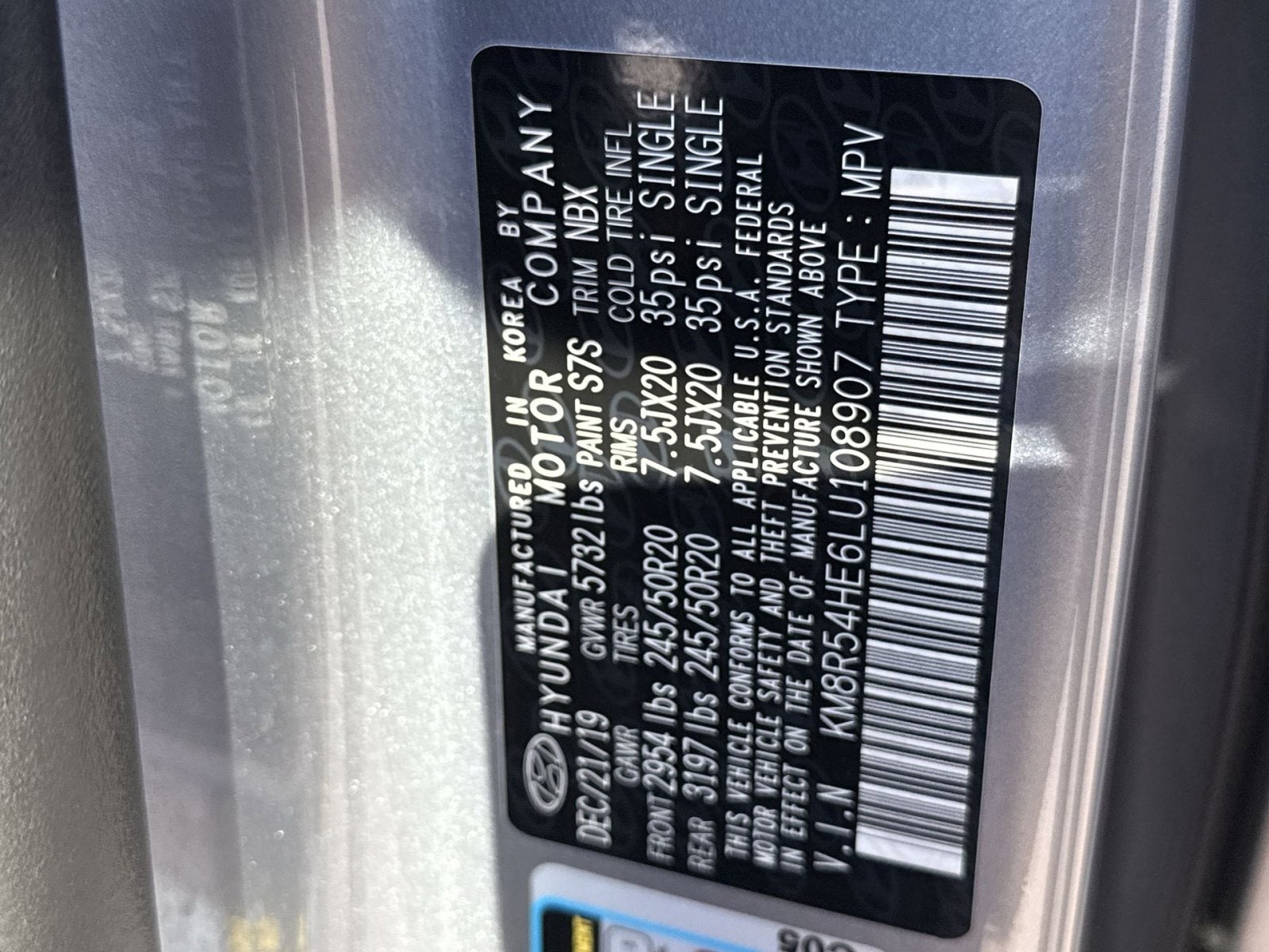 2020 Hyundai PALISADE Limited