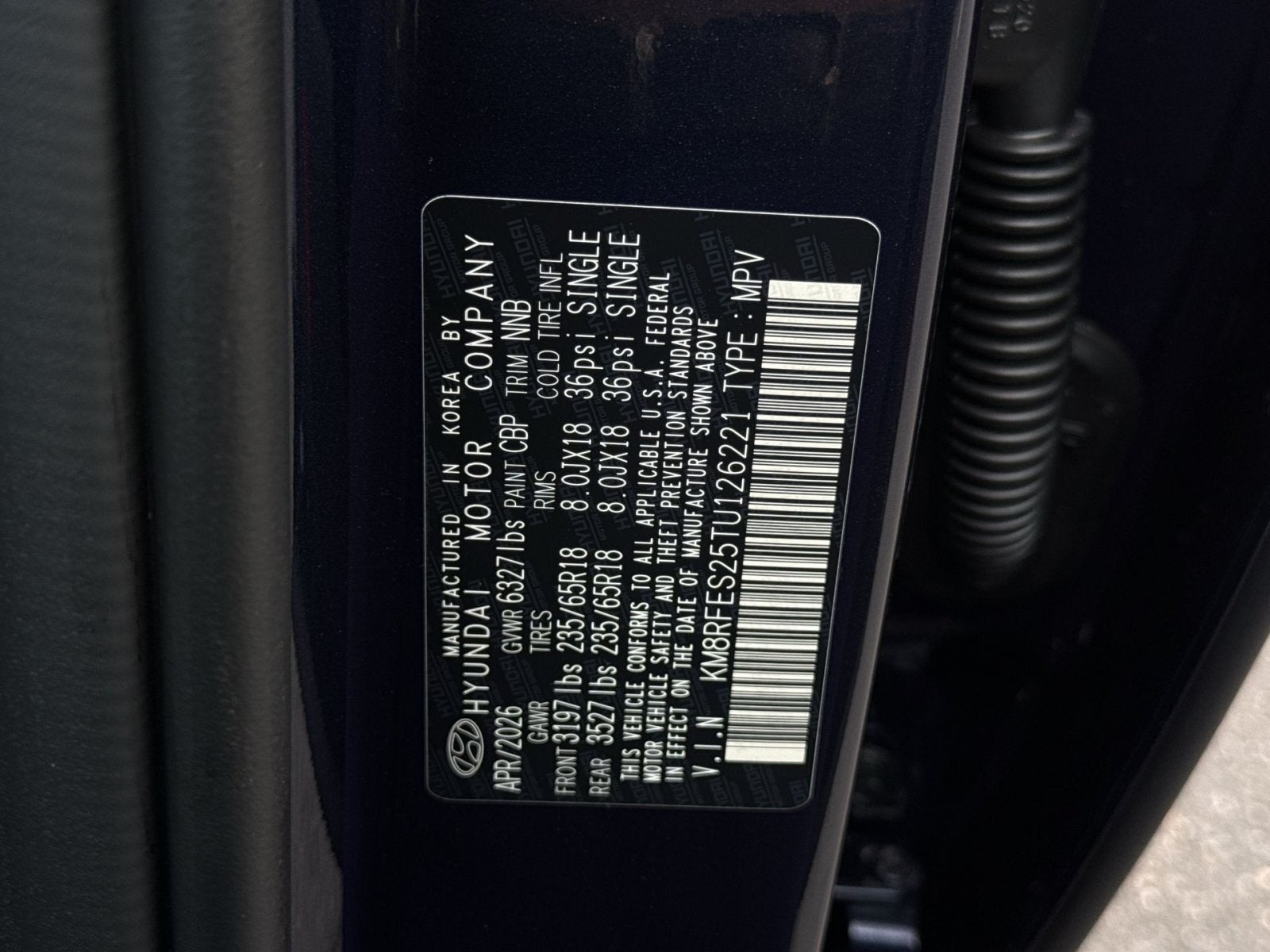 2026 Hyundai PALISADE SE
