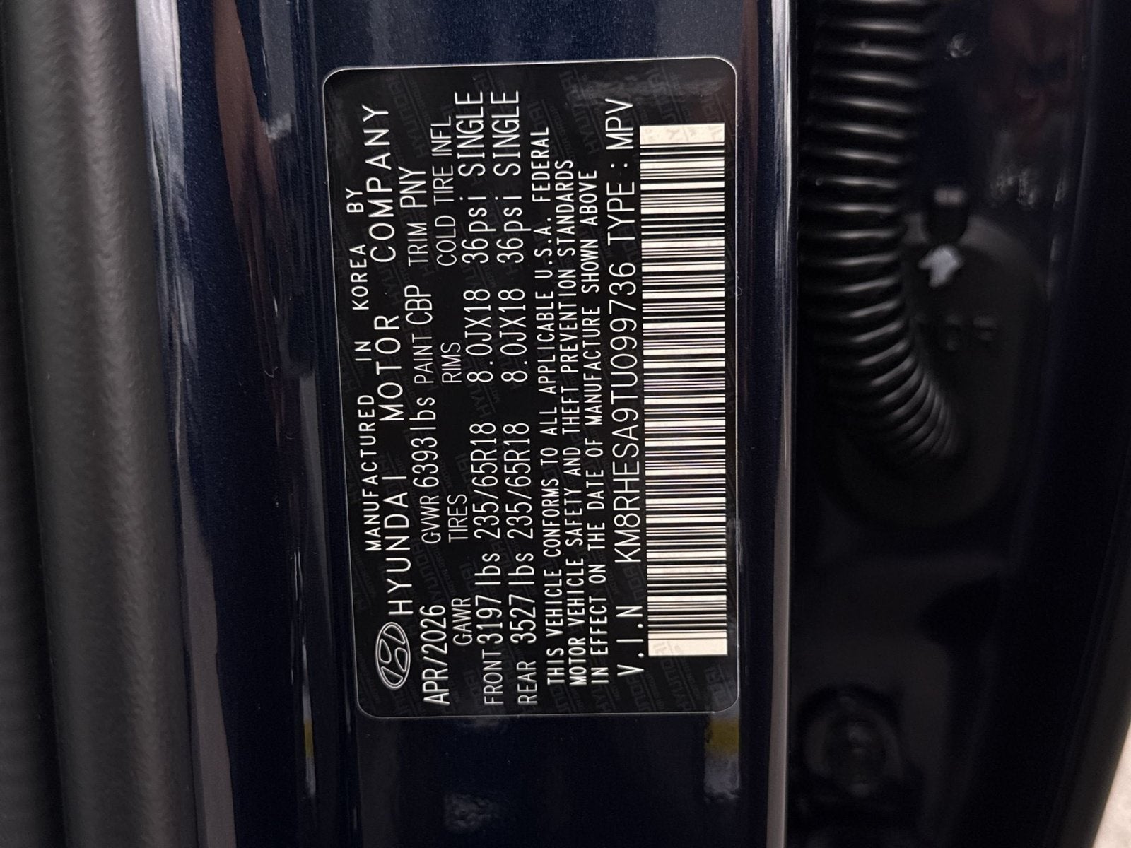 2026 Hyundai PALISADE HYBRID SEL Premium