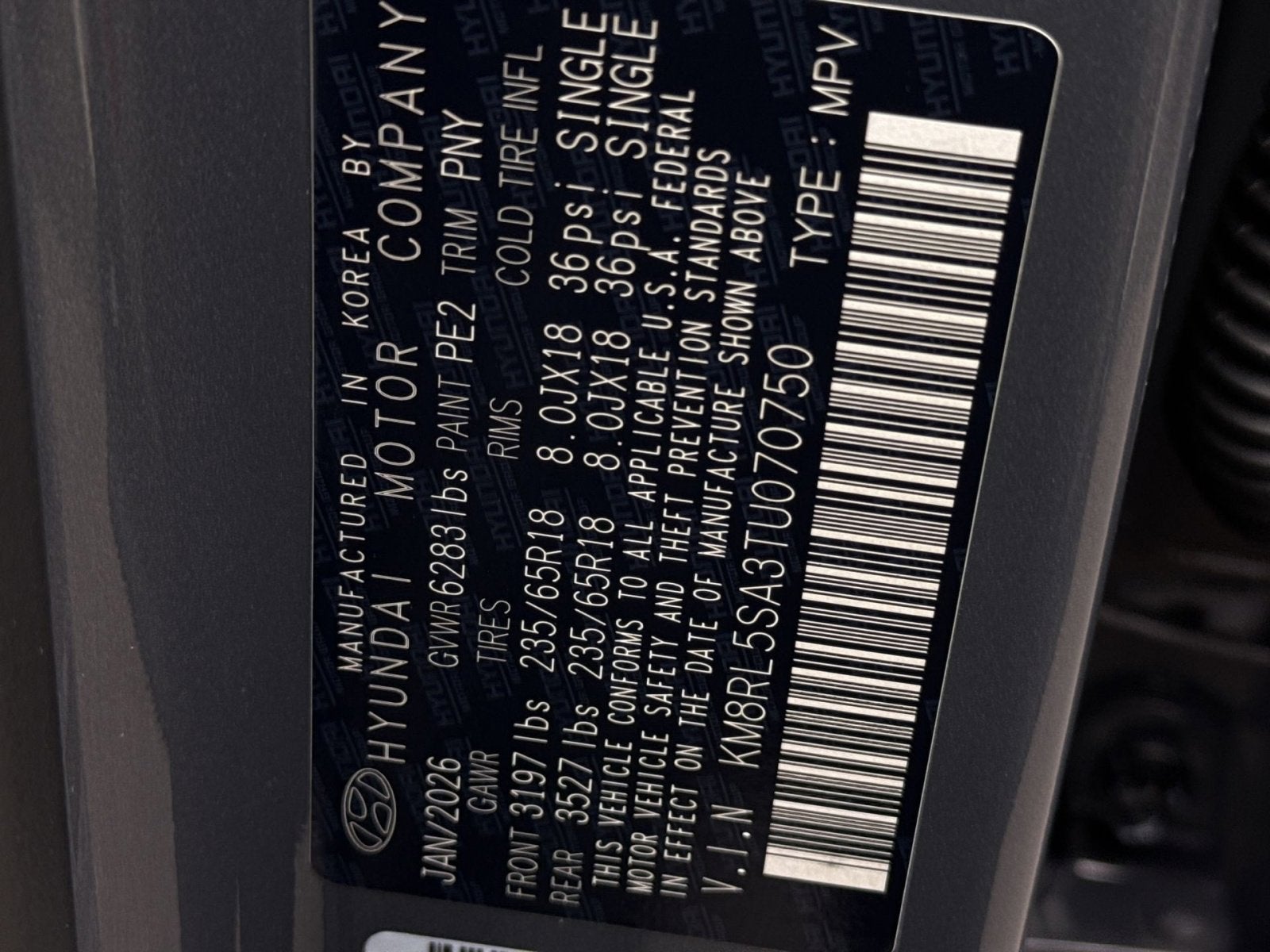 2026 Hyundai PALISADE HYBRID Blue SEL