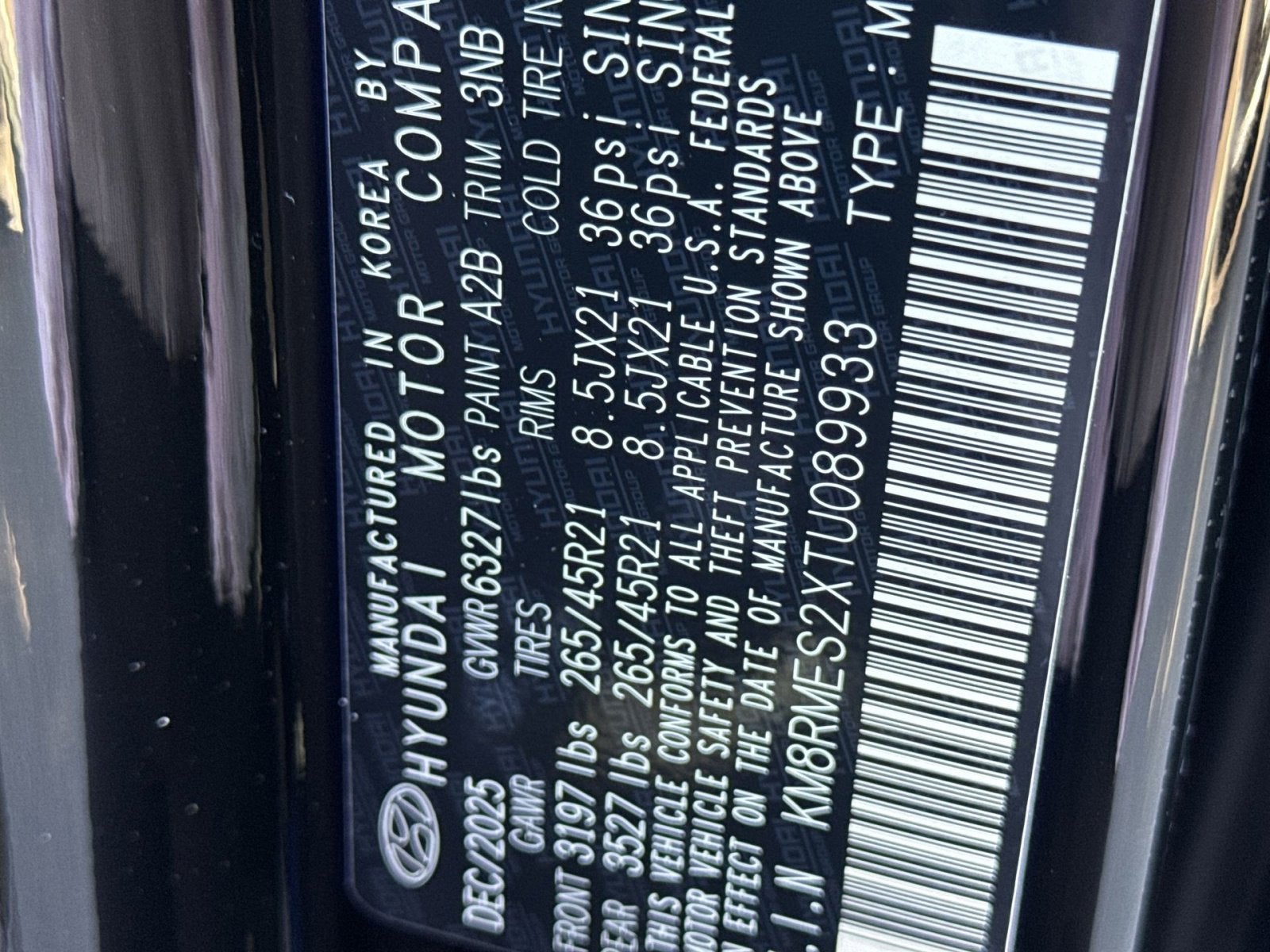 2026 Hyundai PALISADE Calligraphy