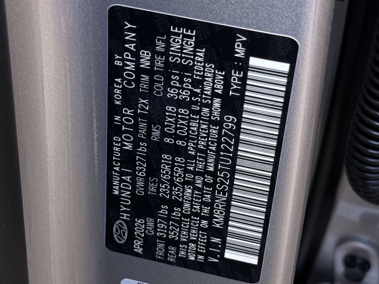 2026 Hyundai PALISADE SEL Premium