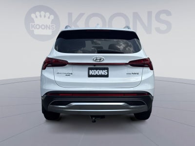 2022 Hyundai SANTA FE HYBRID Blue