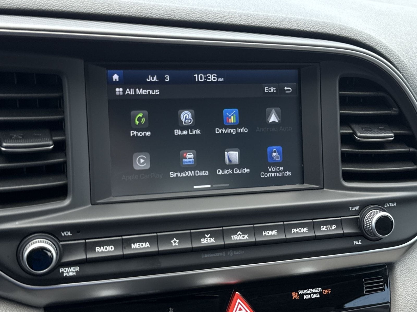 2020 Hyundai ELANTRA Value Edition