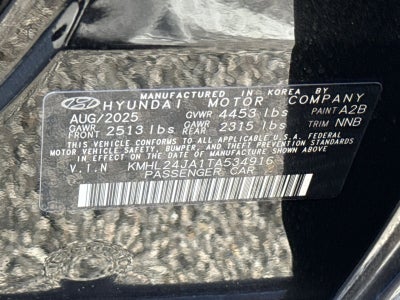 2026 Hyundai SONATA SE