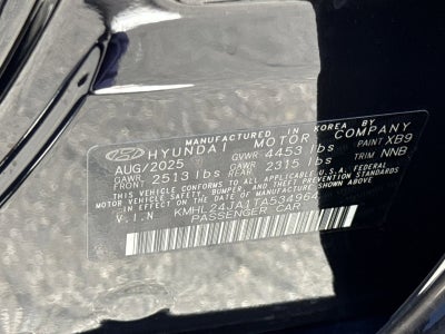 2026 Hyundai SONATA SE