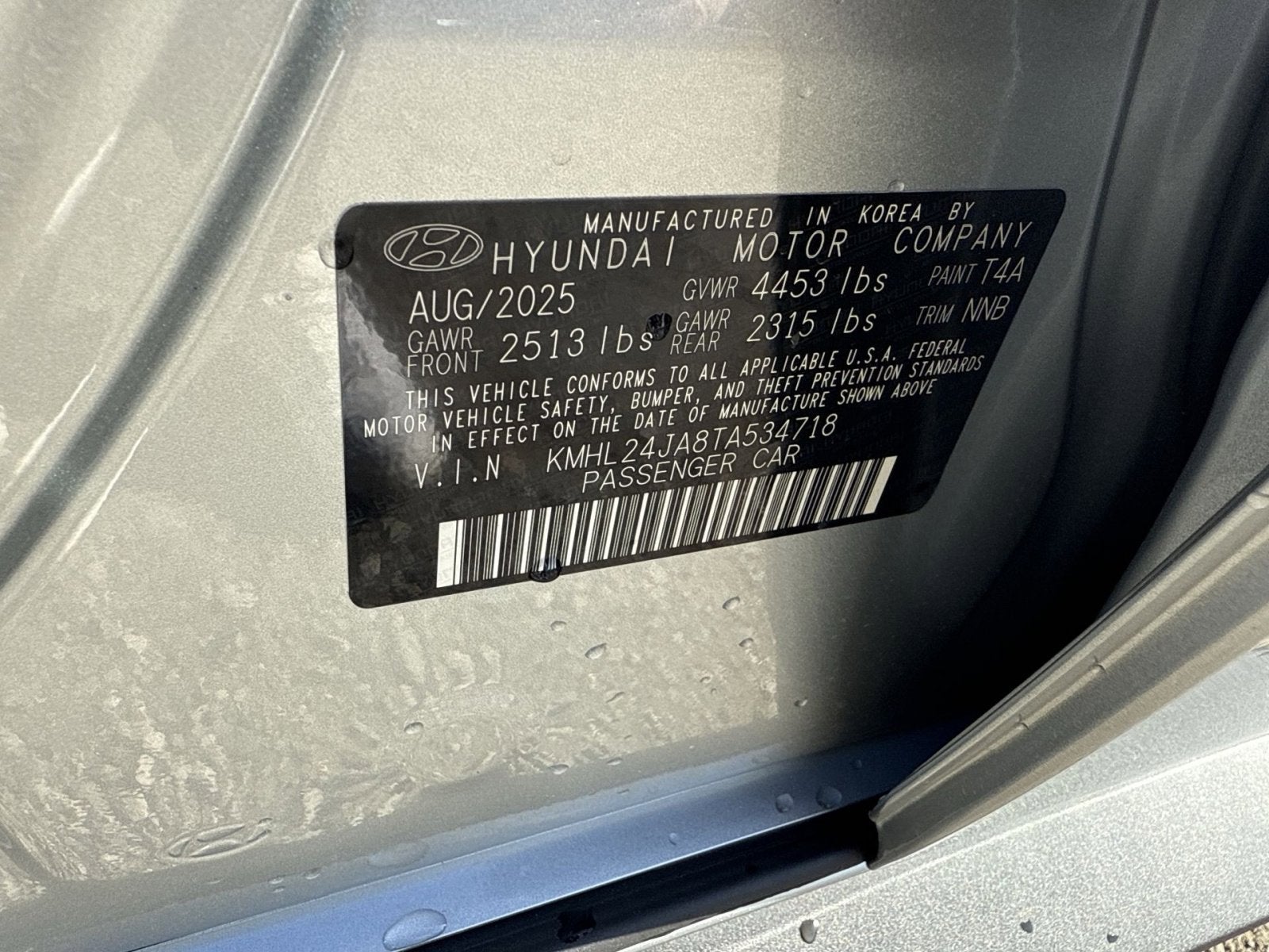 2026 Hyundai SONATA SE