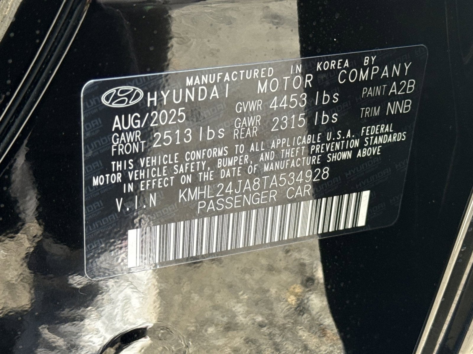 2026 Hyundai SONATA SE