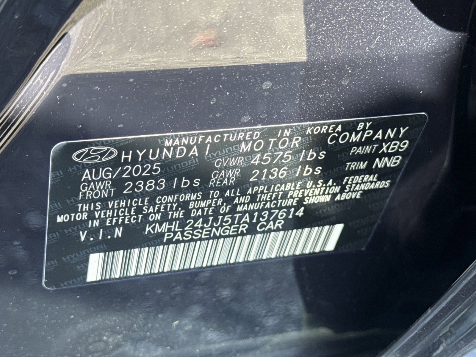 2026 Hyundai SONATA HYBRID Blue