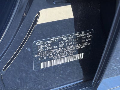 2026 Hyundai SONATA HYBRID SEL