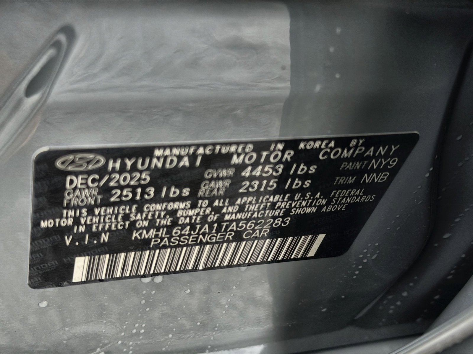 2026 Hyundai SONATA SEL Sport