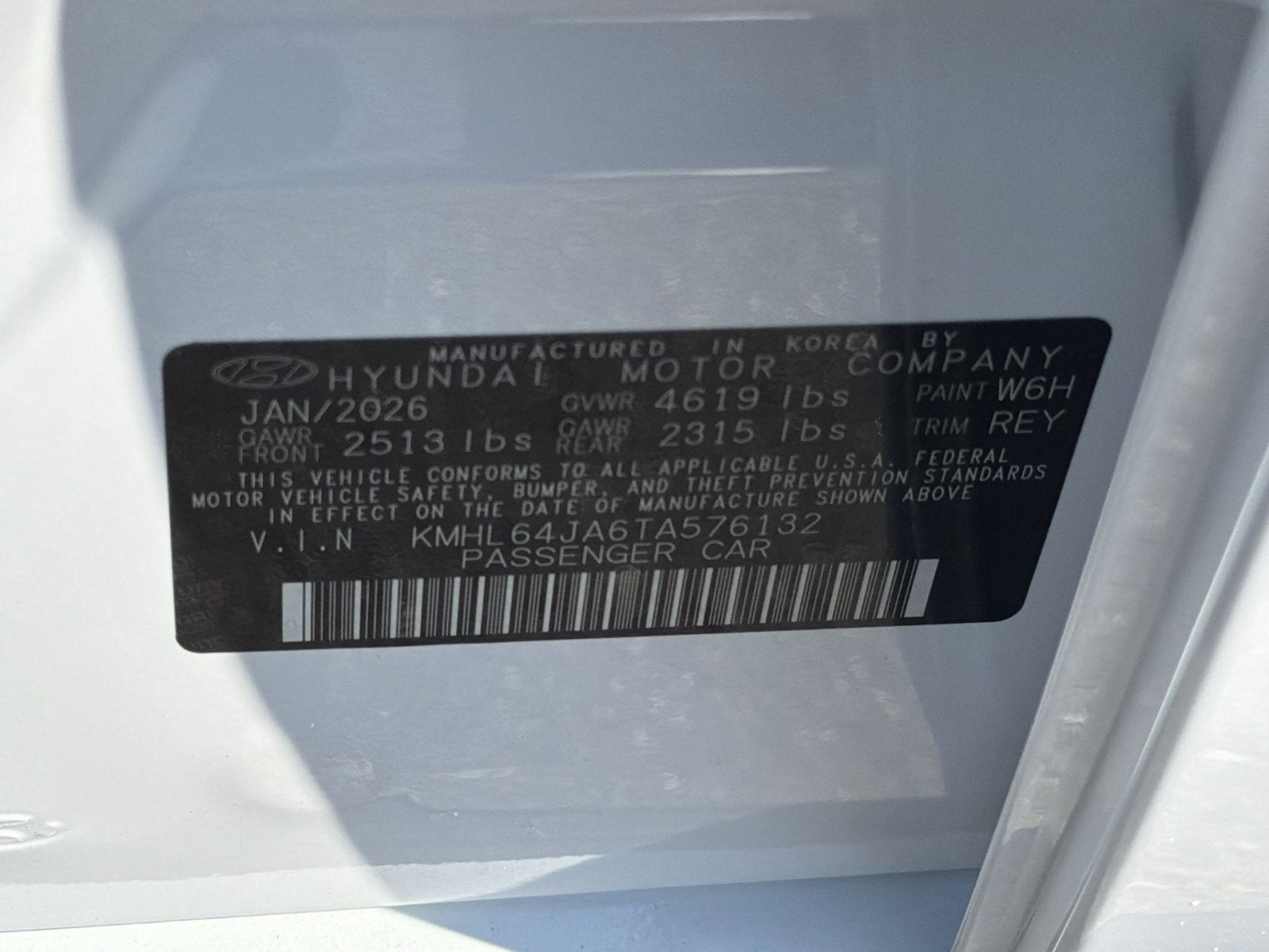 2026 Hyundai SONATA SEL Sport