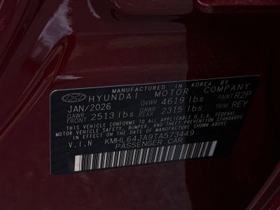 2026 Hyundai SONATA SEL Sport