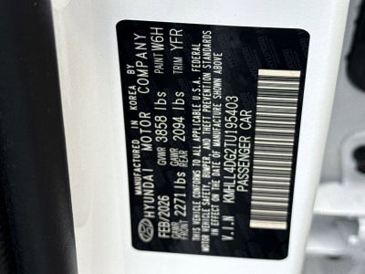 2026 Hyundai ELANTRA SE