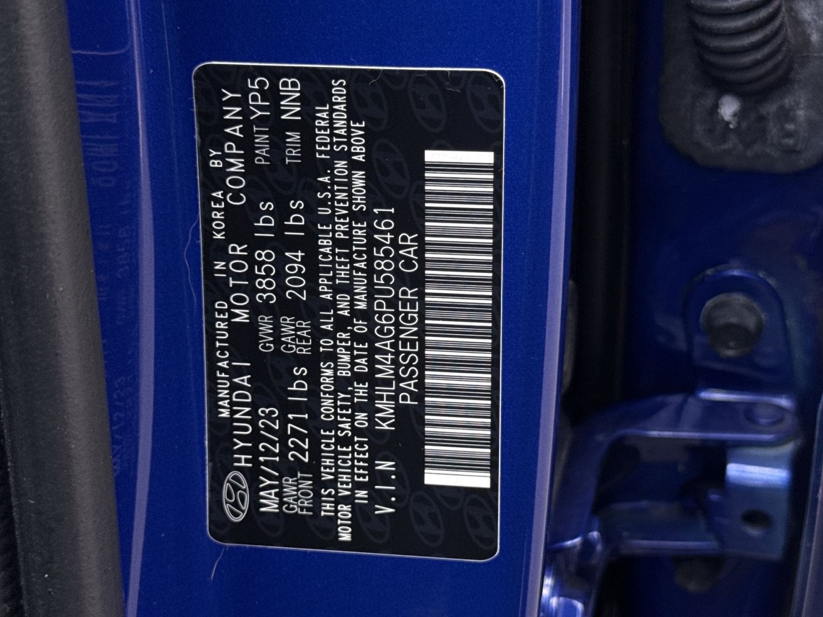 2023 Hyundai ELANTRA SEL