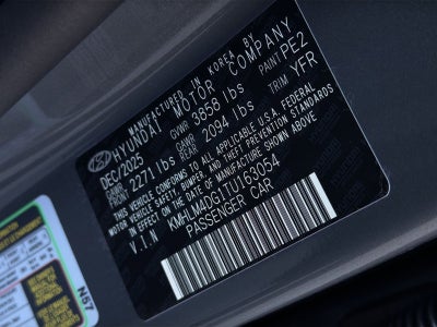 2026 Hyundai ELANTRA SEL Sport