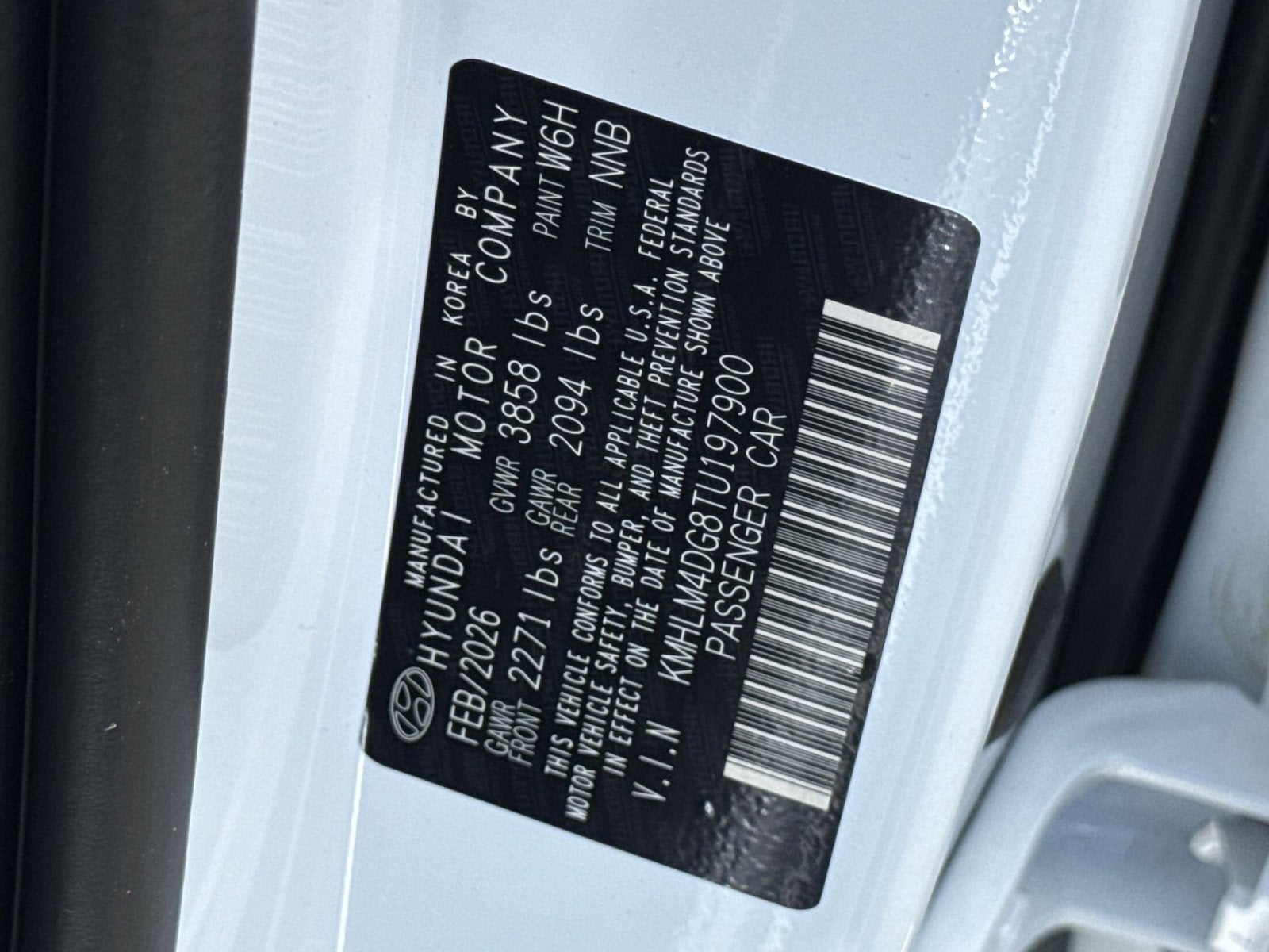 2026 Hyundai ELANTRA SEL Sport