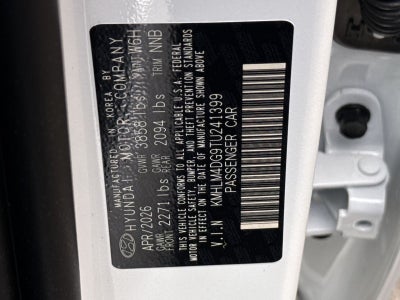 2026 Hyundai ELANTRA SEL Sport