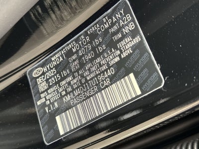 2026 Hyundai ELANTRA HYBRID Blue