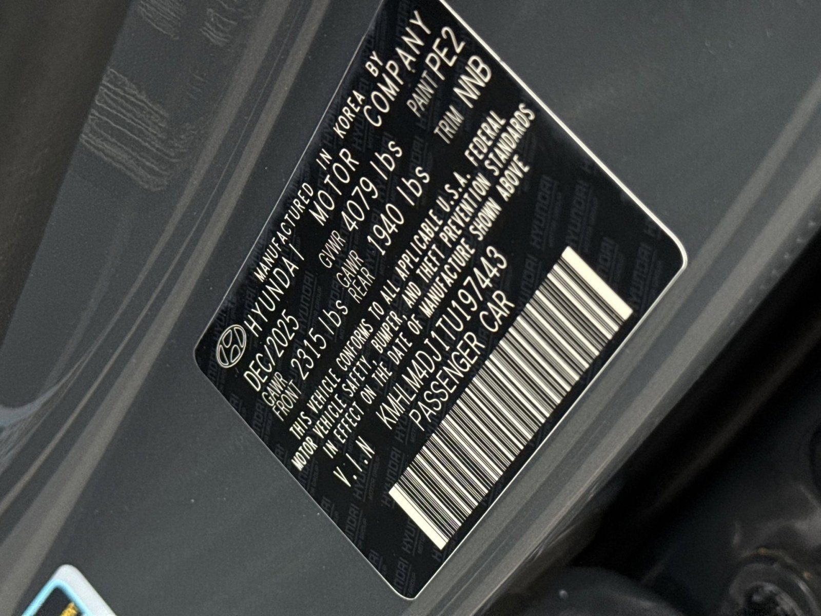 2026 Hyundai ELANTRA HYBRID SEL Sport