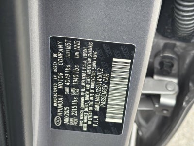 2025 Hyundai ELANTRA HYBRID SEL Sport