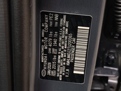 2026 Hyundai ELANTRA HYBRID Blue