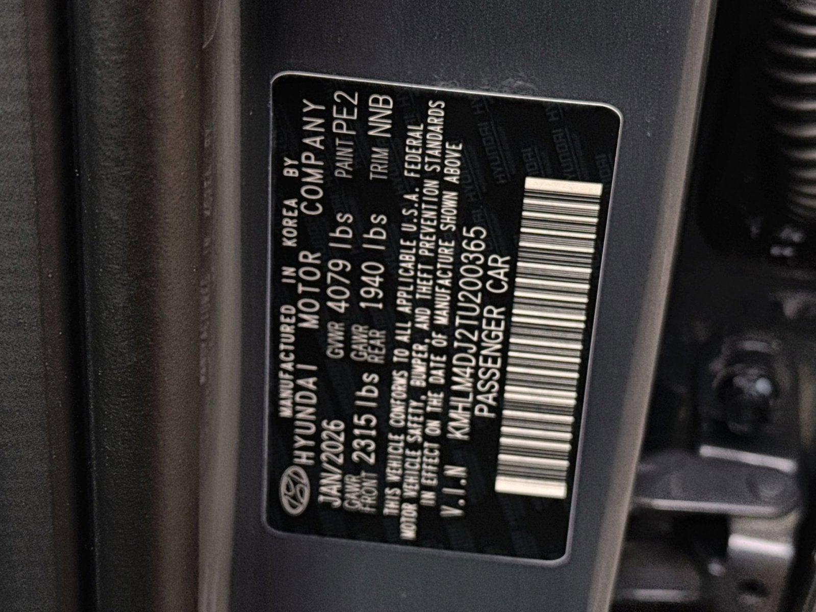 2026 Hyundai ELANTRA HYBRID Blue