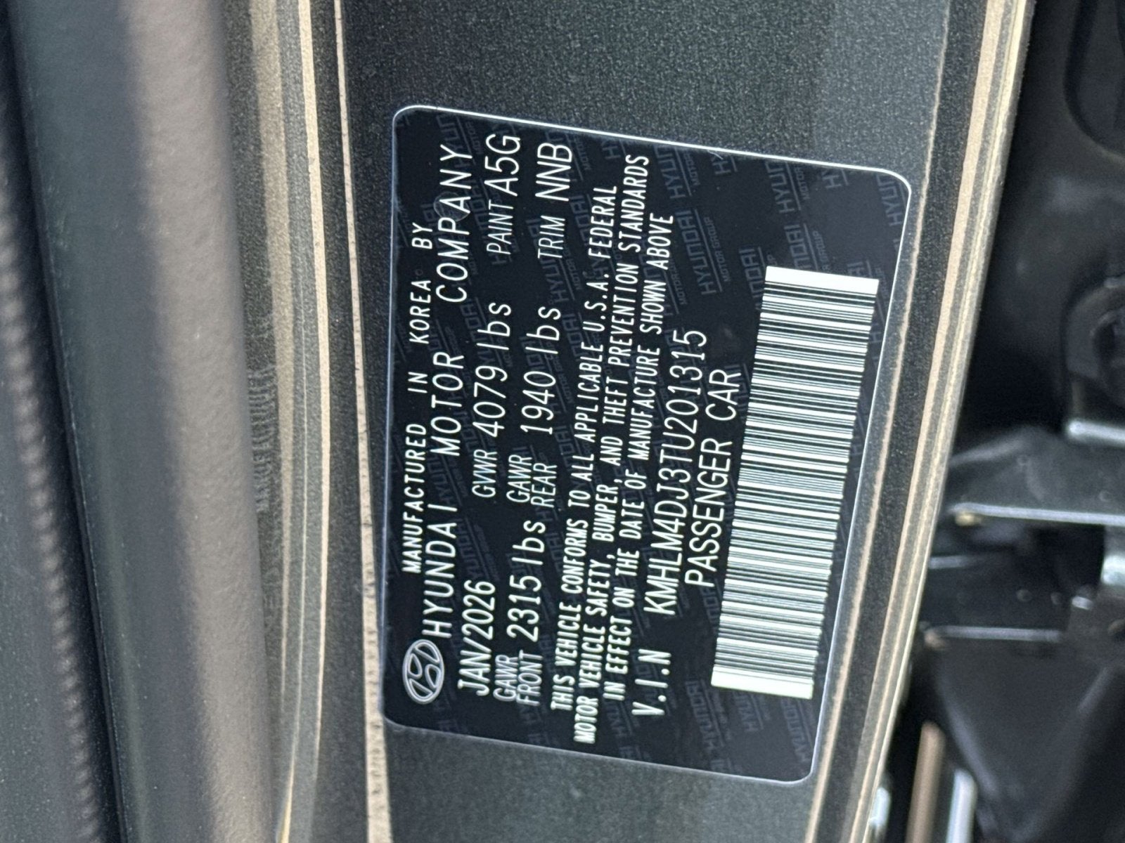 2026 Hyundai ELANTRA HYBRID Blue