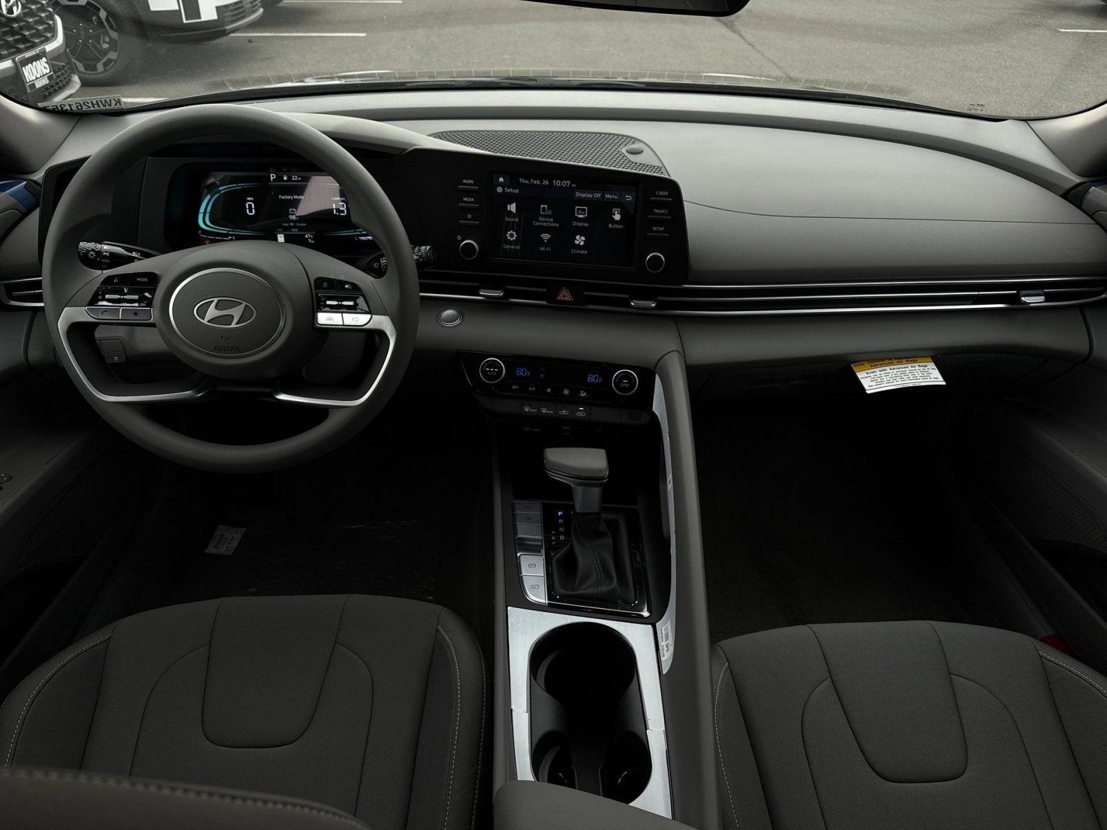 2026 Hyundai ELANTRA HYBRID Blue