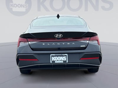 2024 Hyundai ELANTRA HYBRID Blue