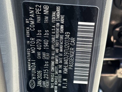 2026 Hyundai ELANTRA HYBRID Blue