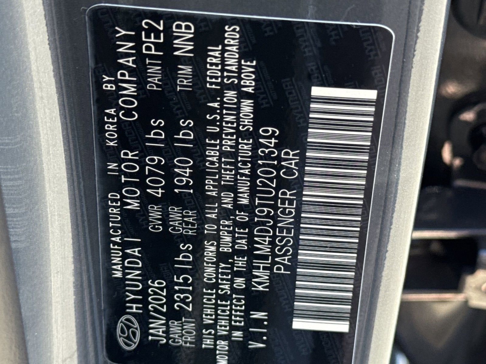 2026 Hyundai ELANTRA HYBRID Blue