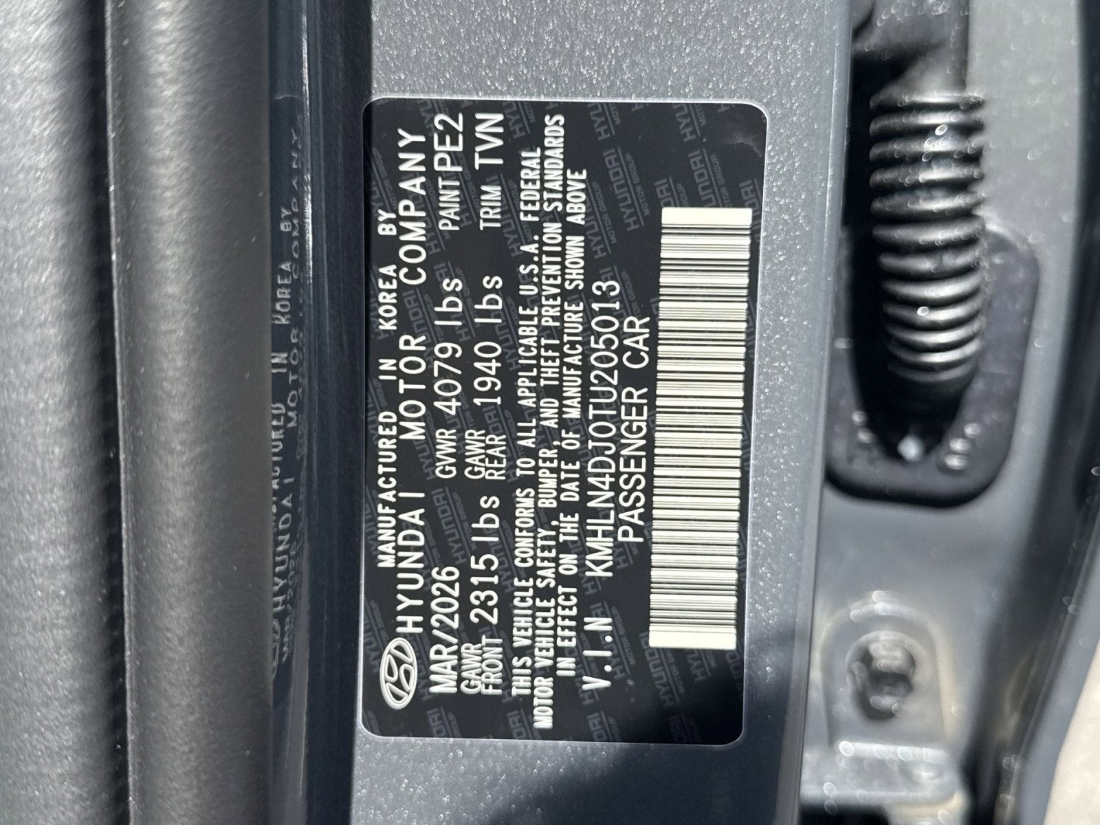 2026 Hyundai ELANTRA HYBRID Limited