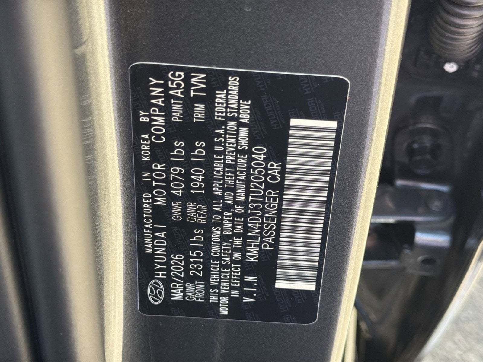 2026 Hyundai ELANTRA HYBRID Limited