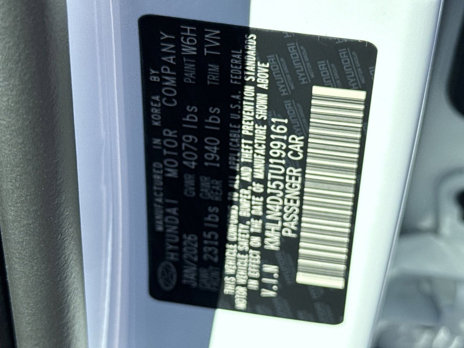 2026 Hyundai ELANTRA HYBRID Limited